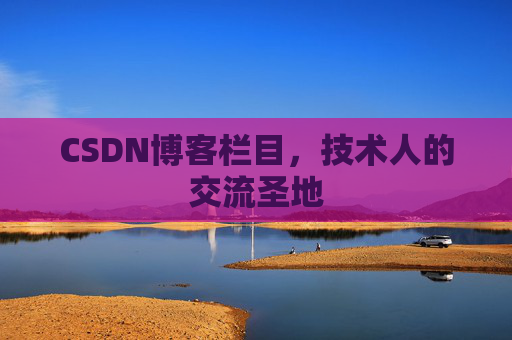 CSDN博客栏目，技术人的交流圣地